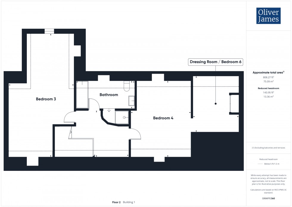 Floorplan for Dovehouse Wood, Abbots Ripton, PE28