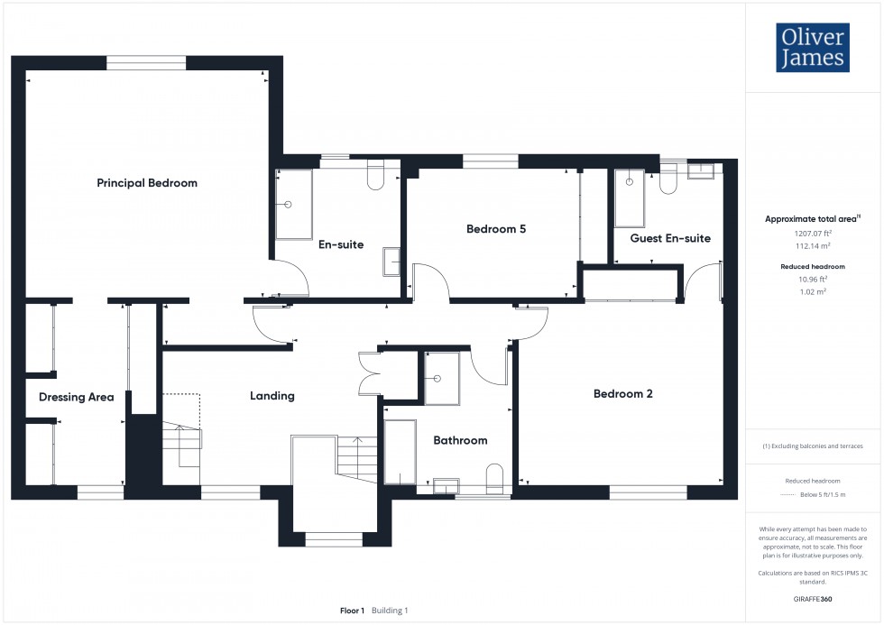 Floorplan for Dovehouse Wood, Abbots Ripton, PE28