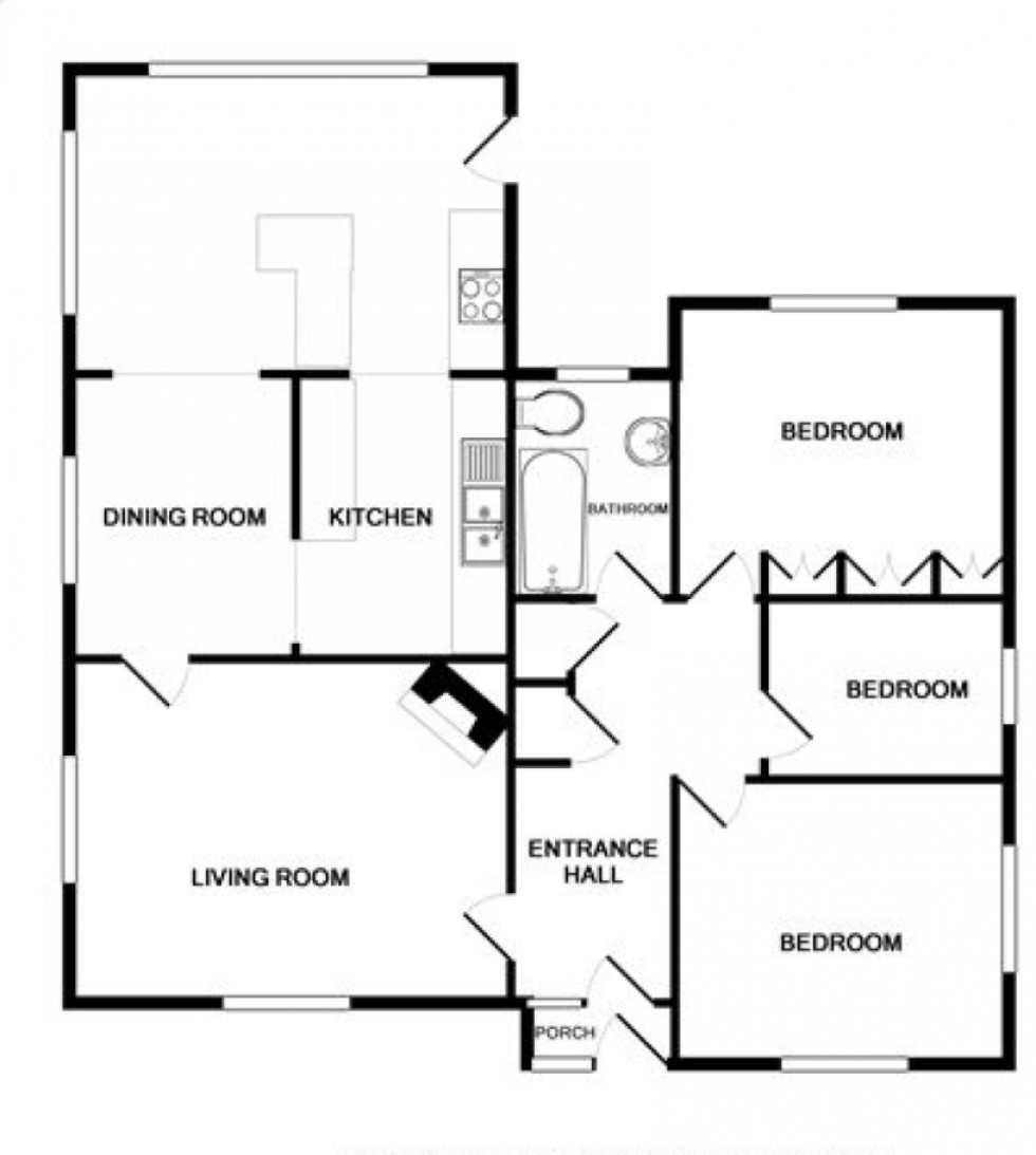 Floorplan for Linden Close, Aldeburgh, IP15
