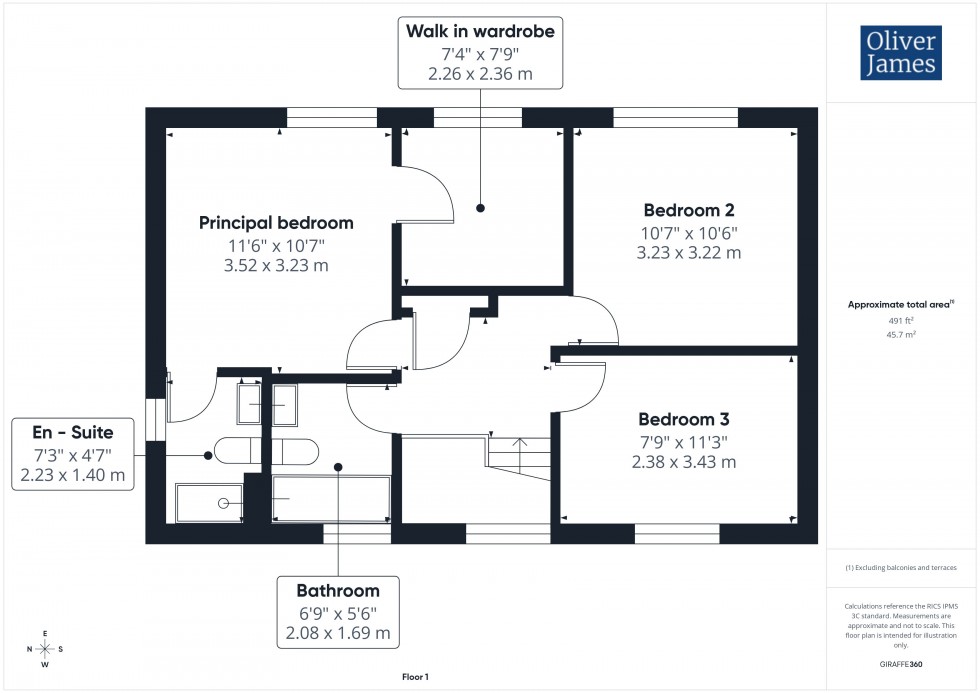 Floorplan for Newton Road, Sawtry, PE28