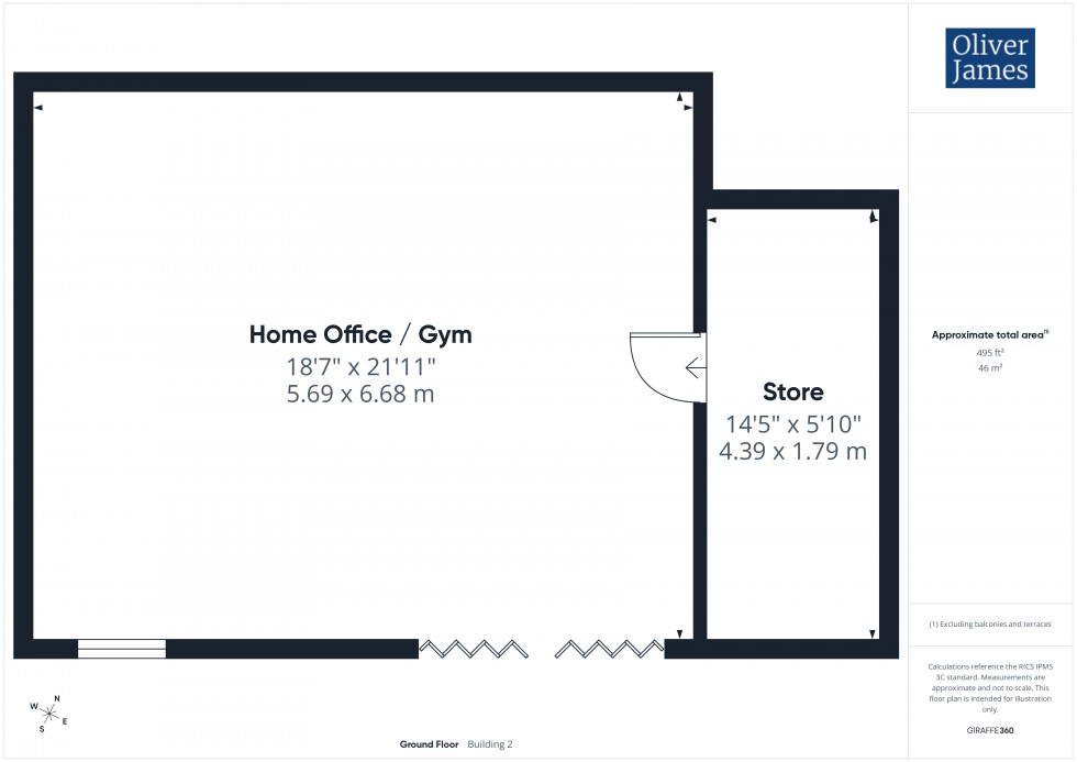 Floorplan for Grafham, Model Farm, PE28