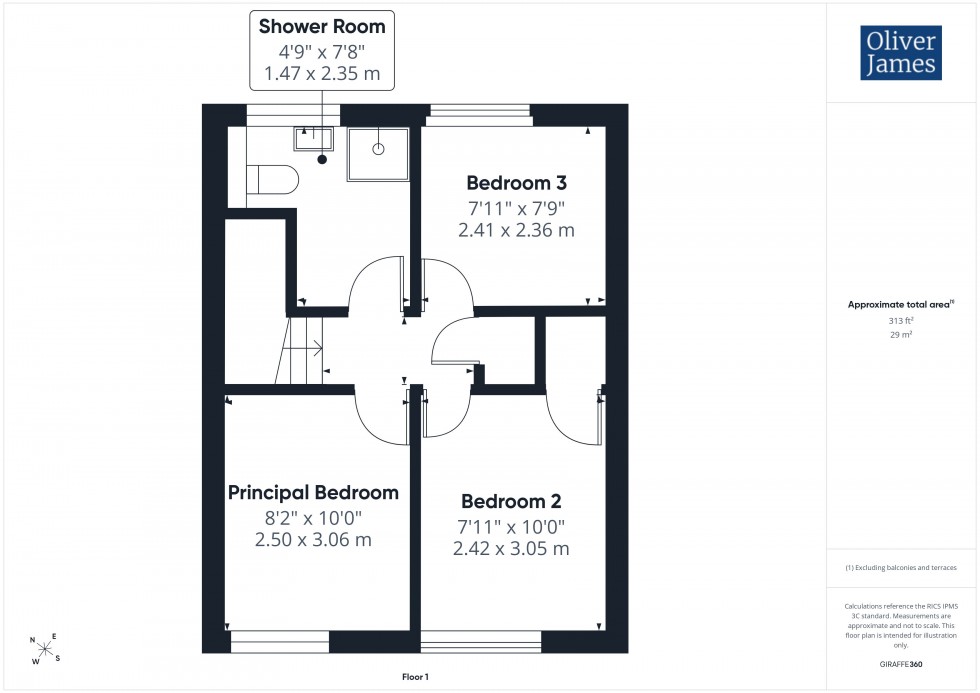 Floorplan for Veasey Road, Hartford, PE29