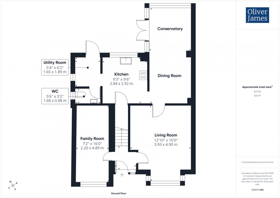 Floorplan for Wastwater, Huntingdon, PE29