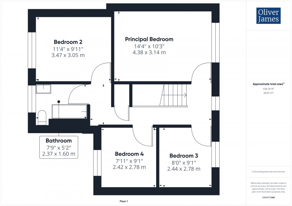 Floorplan for Beaumaris Road, Sawtry, PE28