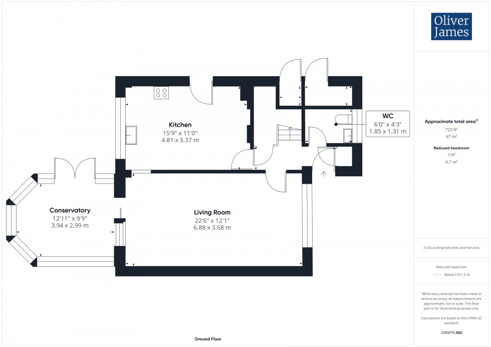Floorplan for Maryland Avenue, Hartford, PE29