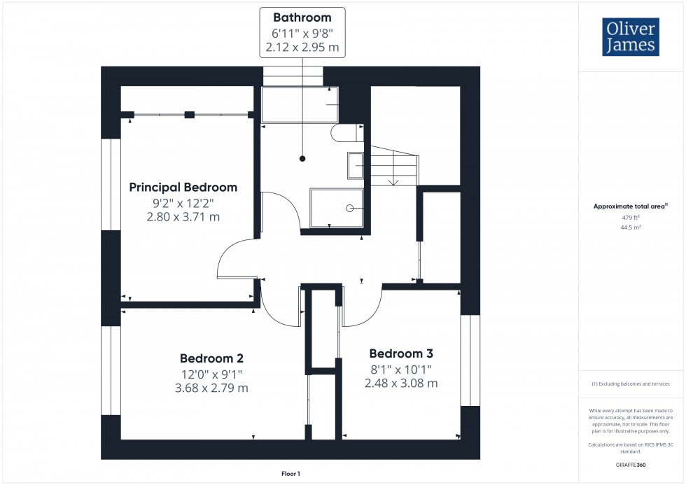 Floorplan for Maryland Avenue, Hartford, PE29