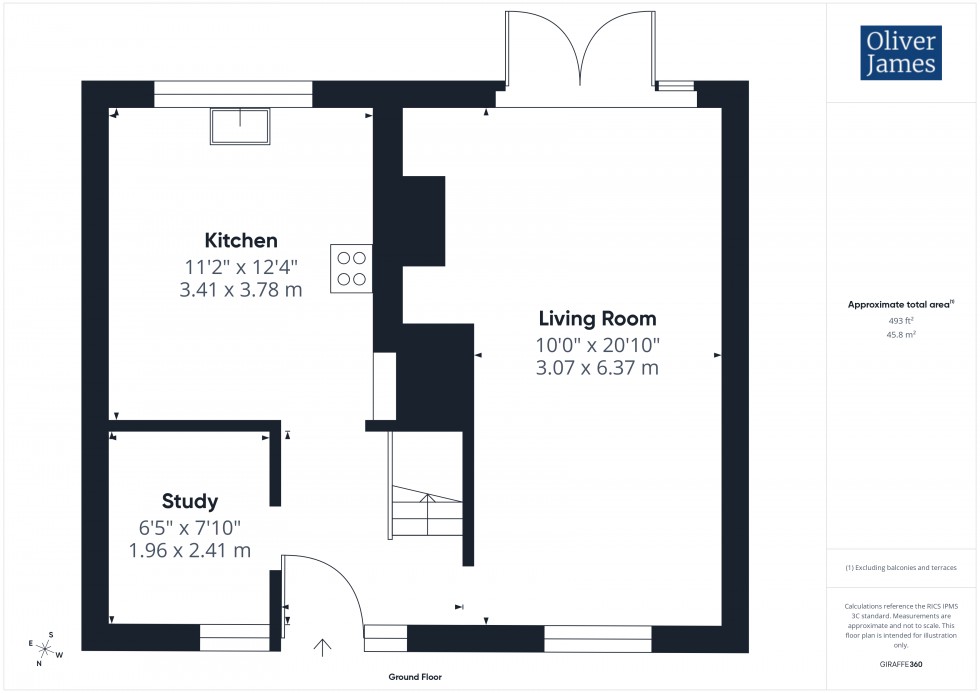 Floorplan for Spring Close, Huntingdon, PE29