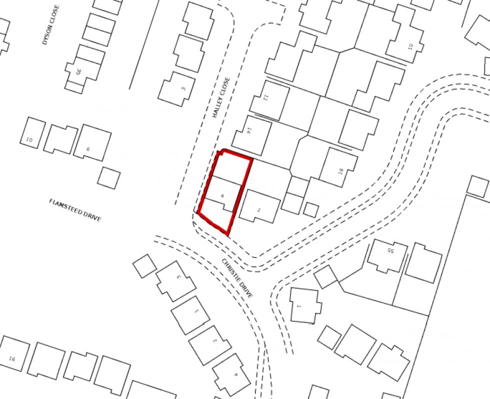 Floorplan for Flamsteed Drive, Huntingdon, PE29