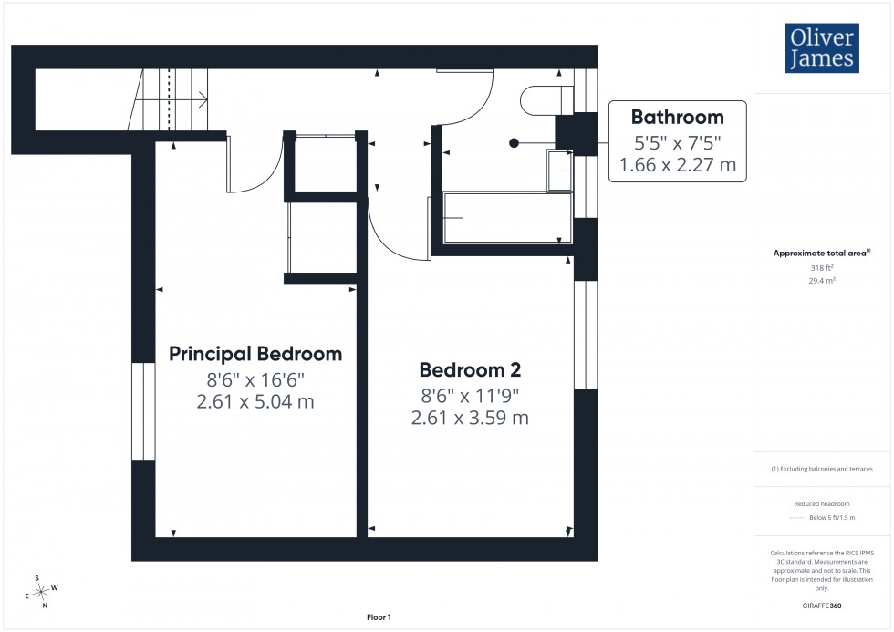 Floorplan for Elm Close, Huntingdon, PE29