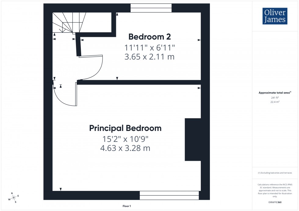 Floorplan for Cambridge Street, Godmanchester, PE29