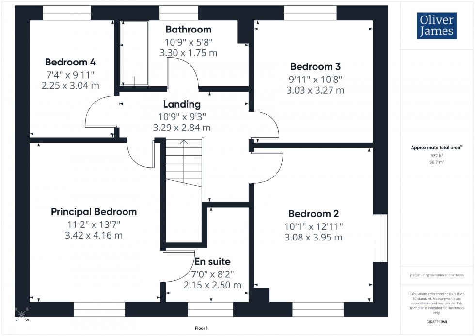 Floorplan for 12 Fen Lane, Sawtry, PE28