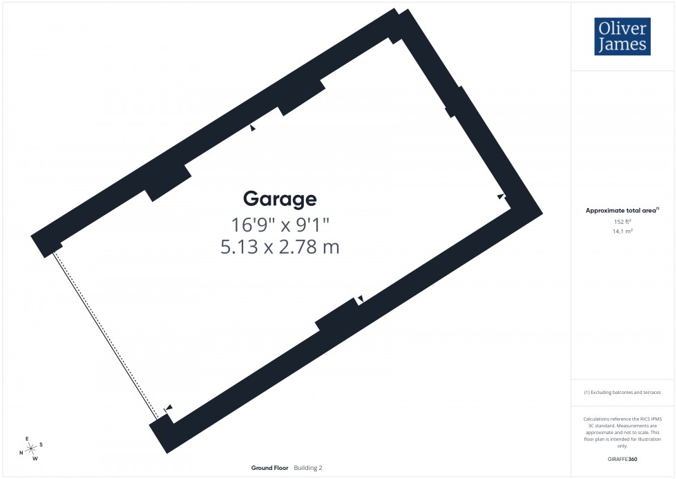 Floorplan for 19A Ambury Road, Huntingdon, PE29