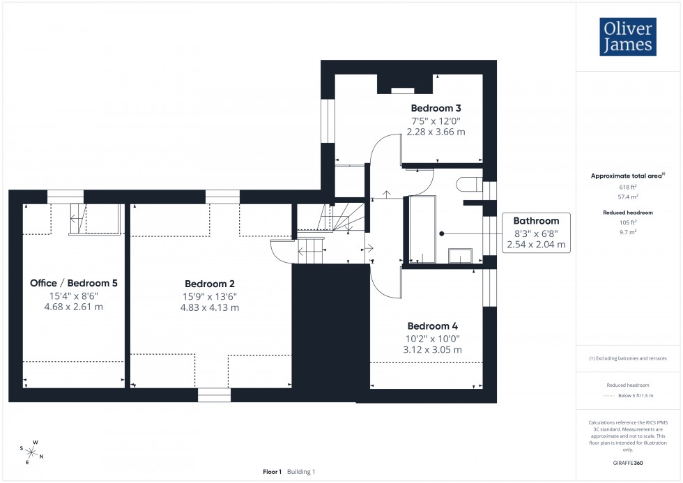Floorplan for Great Raveley, Huntingdon, PE28