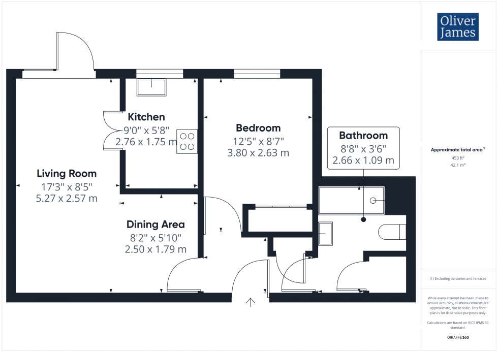 Floorplan for George Street, The Views George Street, PE29