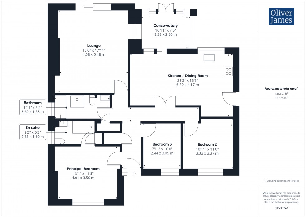 Floorplan for Canmore Close, Sawtry, PE28