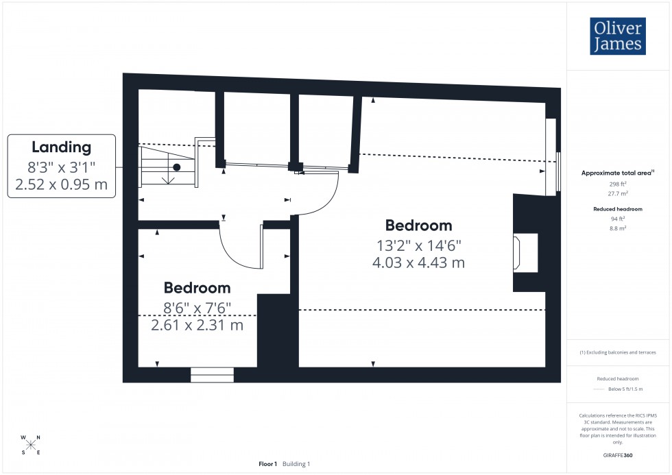 Floorplan for Church Way, Little Stukeley, PE28