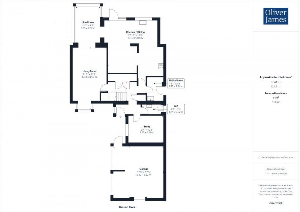 Floorplan for Bluegate, Godmanchester, PE29