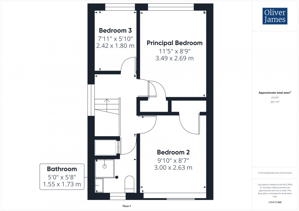 Floorplan for Windsor Road, Sawtry, PE28