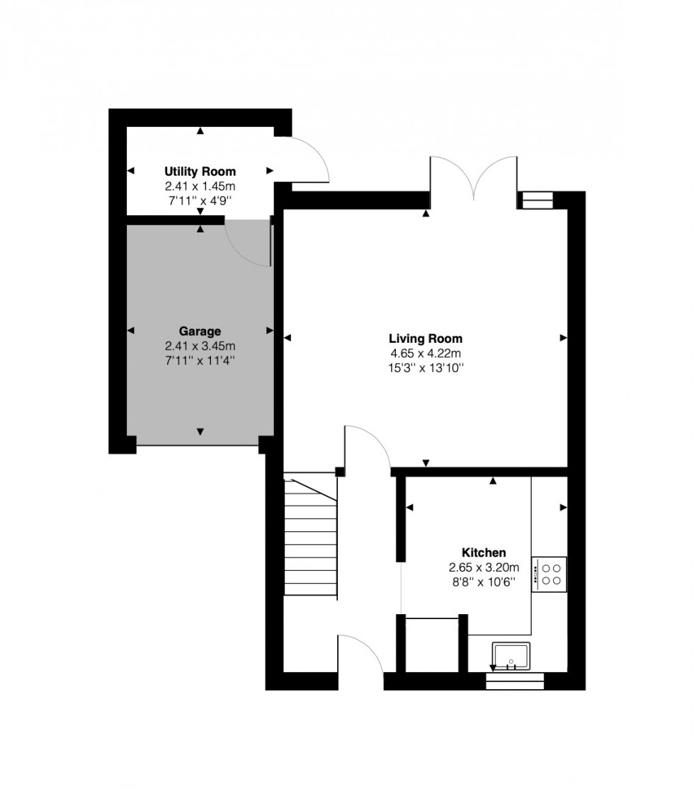 Floorplan for Windsor Road, Sawtry, PE28