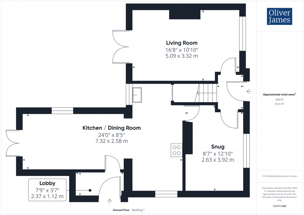 Floorplan for Station Road, Abbots Ripton, PE28