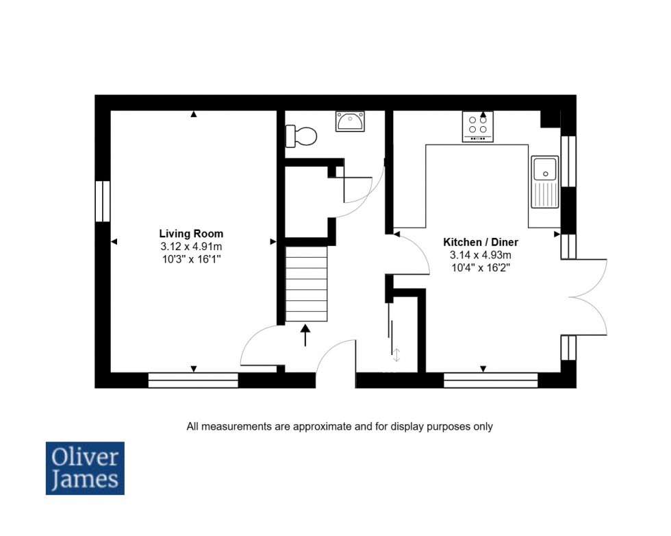 Floorplan for Broadstone Drive, Hampton Water, PE7