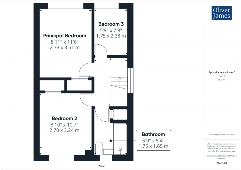 Floorplan for Hawthorn Way, Sawtry, PE28