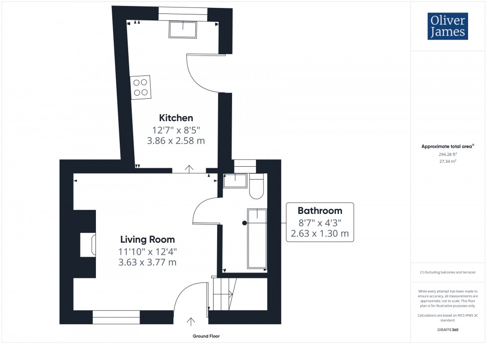 Floorplan for High Street, Sawtry, PE28