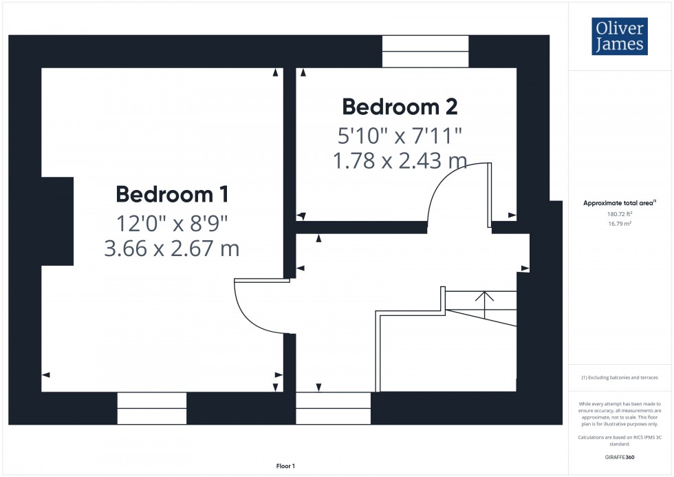 Floorplan for High Street, Sawtry, PE28